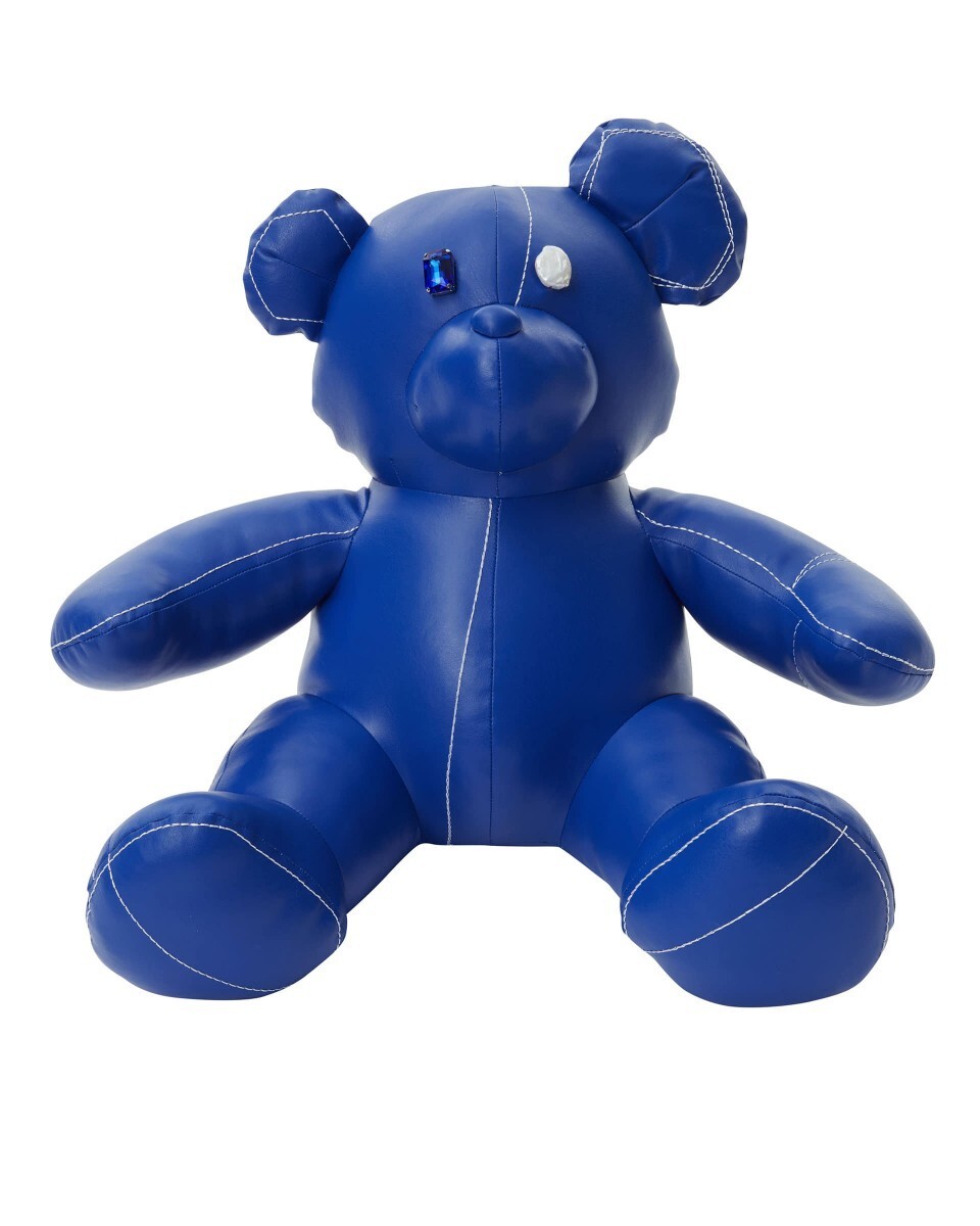 Ader Error Addy Bear ぬいぐるみ Ader Error Addy Bear 30cm Z-Blue, Blue Bear Plush Toy (FedEx