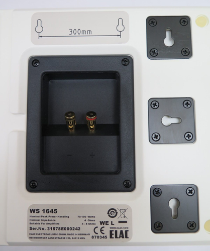 Elac On-Wall WS 1645 Highend Wand-Lautsprecher, JET 5 Hochtöner, Made in Germany - Bild 14 von 20