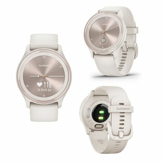 Garmin Vivomove sport Ivoire Smartwatch Hybride Training Fitness Oled 2Y Garanti 2Z10336 Garmin Vivomove sport Ivoire Smartwatch Hybride Training Fitness Oled 2Y Garanti 2Z10336