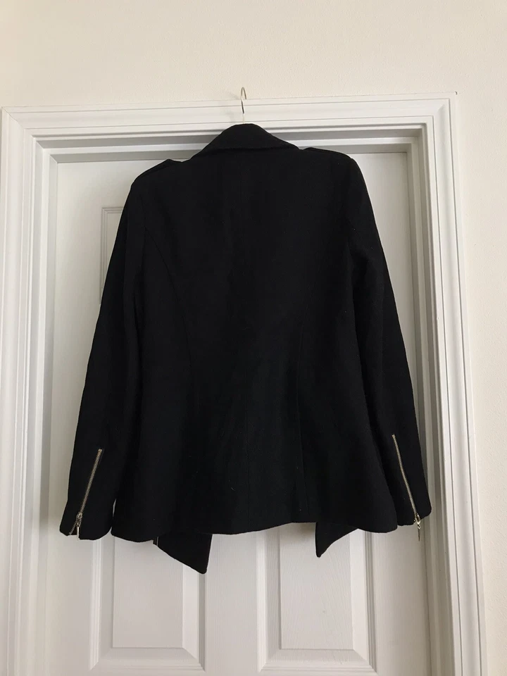 Abrigo o chaqueta negra Rachel Roy talla grande nueva sin etiquetas Foto 3 de 4