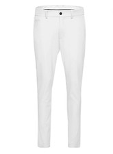 Men's Kjus Ike Tailored Fit White Golf Pants - White UK Size 30 Waist