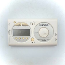 BOSS TU-88 Micro Monitor  Tuner White Guitar Tuner ZY08328