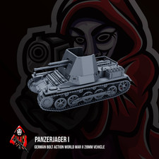 German Panzerjager I Bolt Action WW2 28mm Wargaming