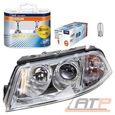 SCHEINWERFER LINKS + OSRAM LEUCHTMITTEL FÜR VW PASSAT 3B 3BG BJ 00-05
