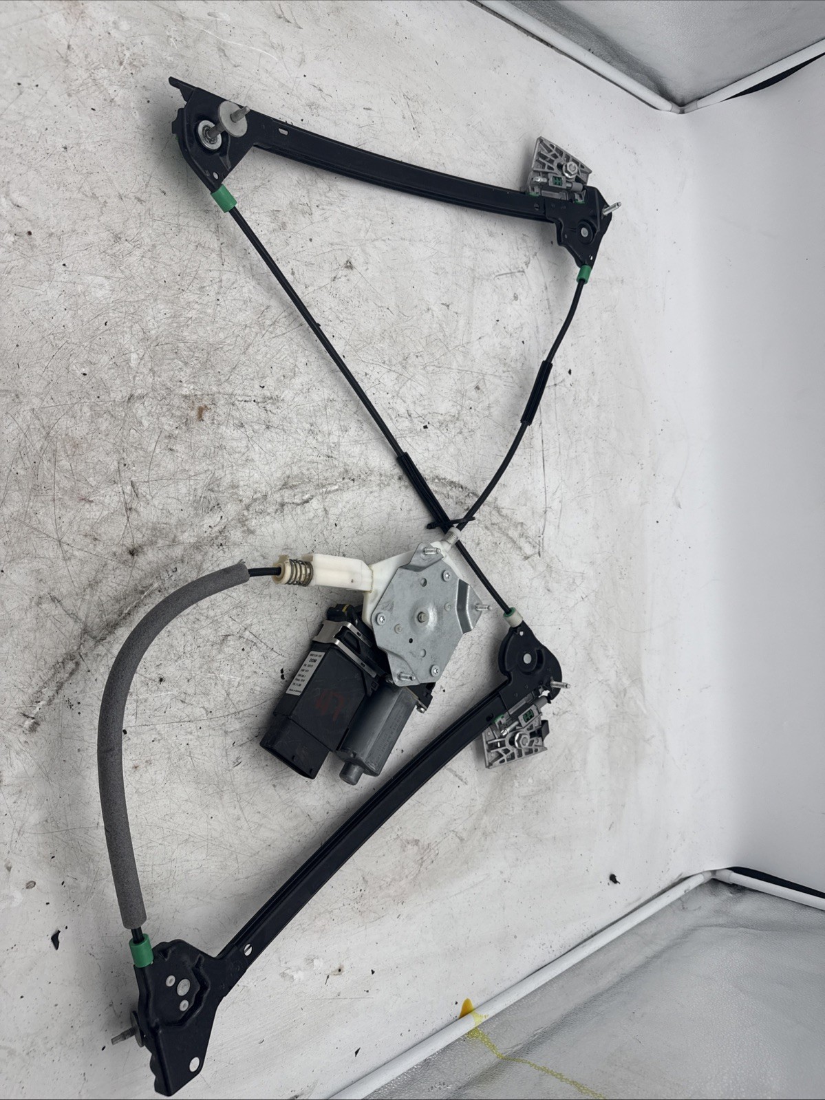 05-13 CHEVROLET CORVETTE C6 FRONT LEFT POWER WINDOW REGULATOR MOTOR ASSEMBLY OEM
