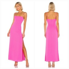 Superdown Addison Maxi Dress in Pink Small