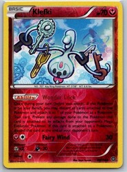 Klefki 80/114 Reverse Holo Uncommon XY Steam Siege