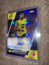Mahmoud Dahoud Chrome Bundesliga 2021 Purple Refractor /199 Auto