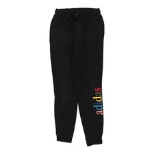 Adidas Spellout Joggers - XS Black Cotton Blend