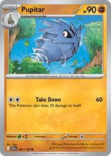 Pupitar 081/159 Journey Together Common Pokemon NM/M