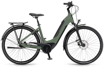 Winora Tria N8 Wave Rücktritt i500 Unisex E-Bike Trekking 28'' 22 Bosch grün R 41