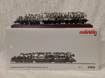 ''Marklin 37024 BR 53.0 DR ''''Borsig'''' Locomotive MFX w/Sound HO Scale LNIB