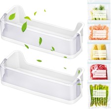 New 2 PACK DA97-08348A Refrigerator Door Shelf Bin Replace Samsung DA63-05215A