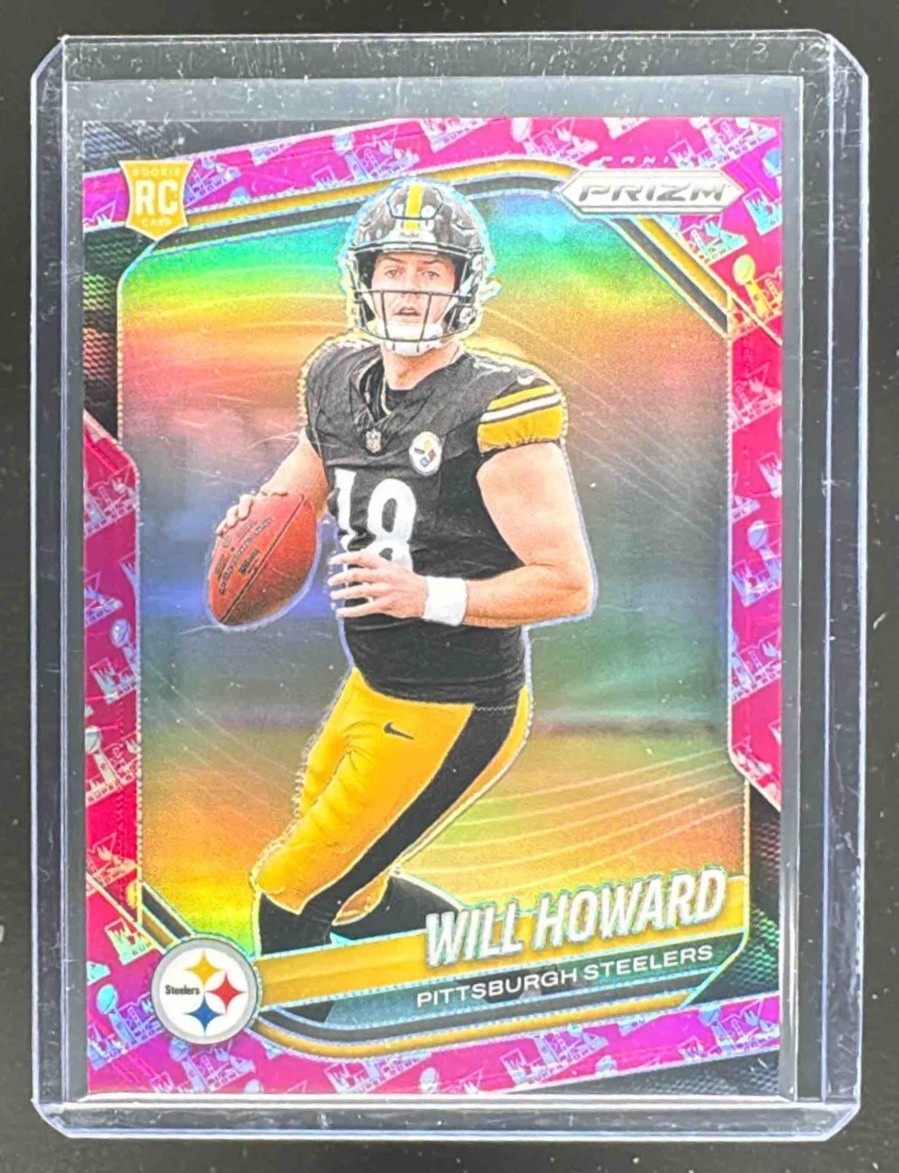 Will Howard 2025 Panini Prizm #367 Super Bowl LX Rookie RC /60