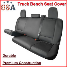Universal Truck Bench Seat Cover Fits All Full-size Silverado F-150 Ram Sierra