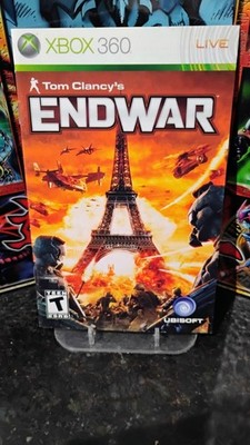 Tom Clancy's ENDWAR Xbox System UBISOFT Game 2008 Original Instruction Booklet