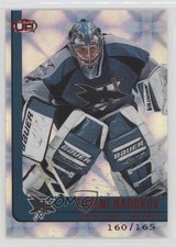 2001-02 Pacific Heads Up Red 160/165 Evgeni Nabokov #84 2vh