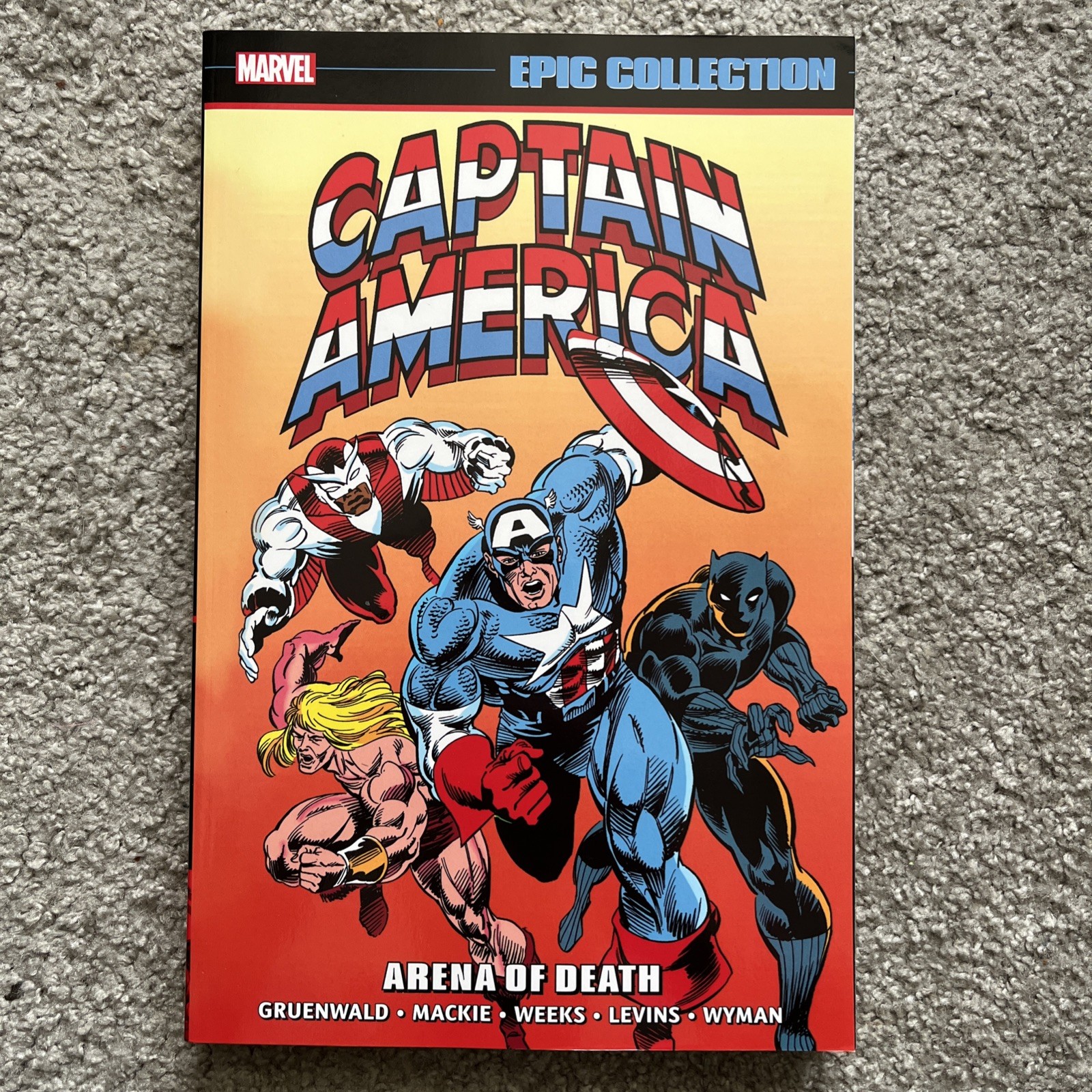 CAPTAIN AMERICA EPIC COLLECTION ARENA OF DEATH GRAPHIC NOVEL (496 Pages)