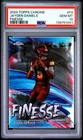 138751041 Jayden Daniels 2024 Topps Chrome #F-3 Finesse Rookie RC PSA 10