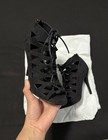 Chinese Laundry Women's Black Suede Lace-Up Peep Toe Stiletto Pumps 9 — photo 2