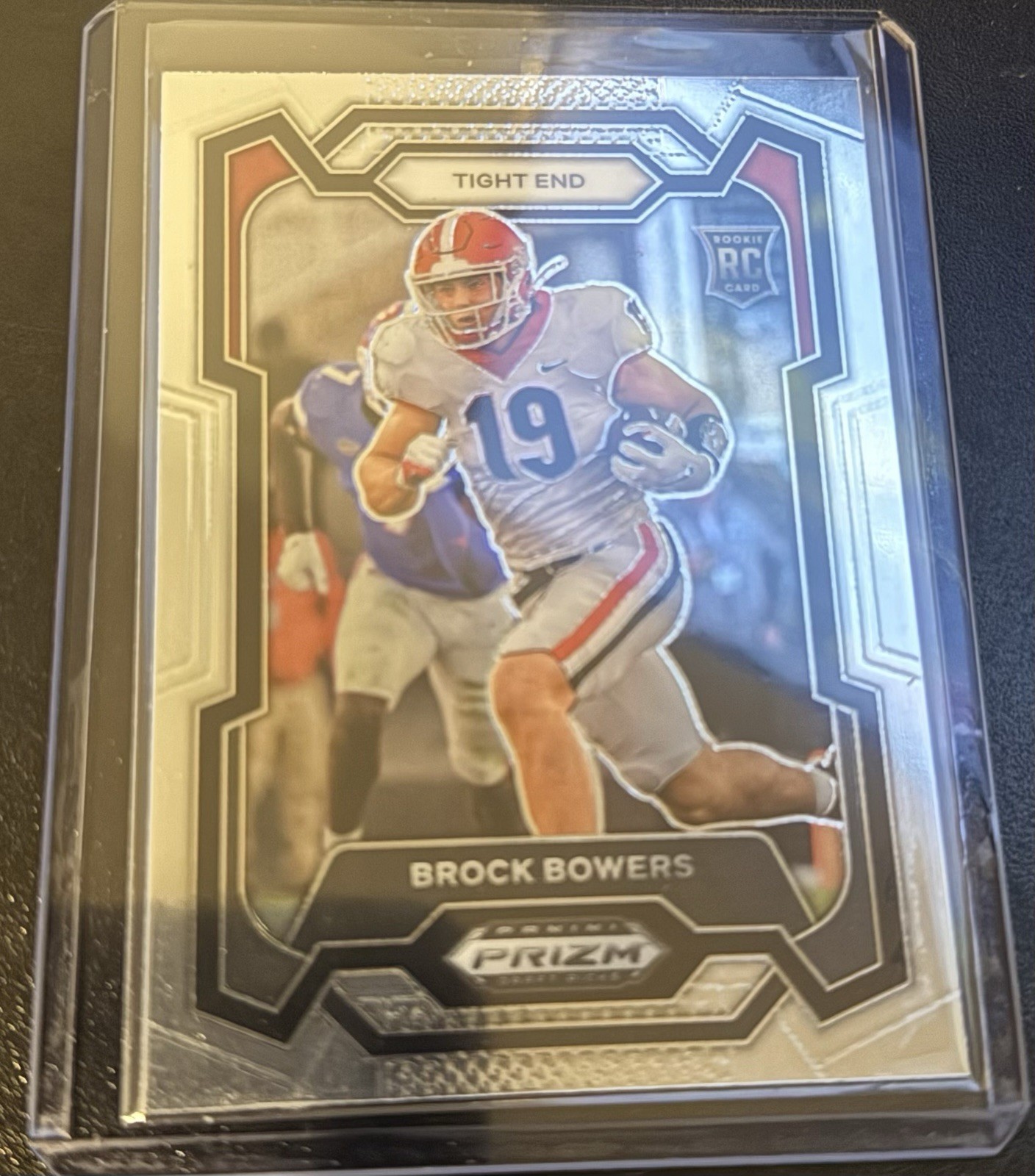 2024 Panini Prizm Draft Picks - Brock Bowers #107 Silver Prizm (RC) - NM/MT