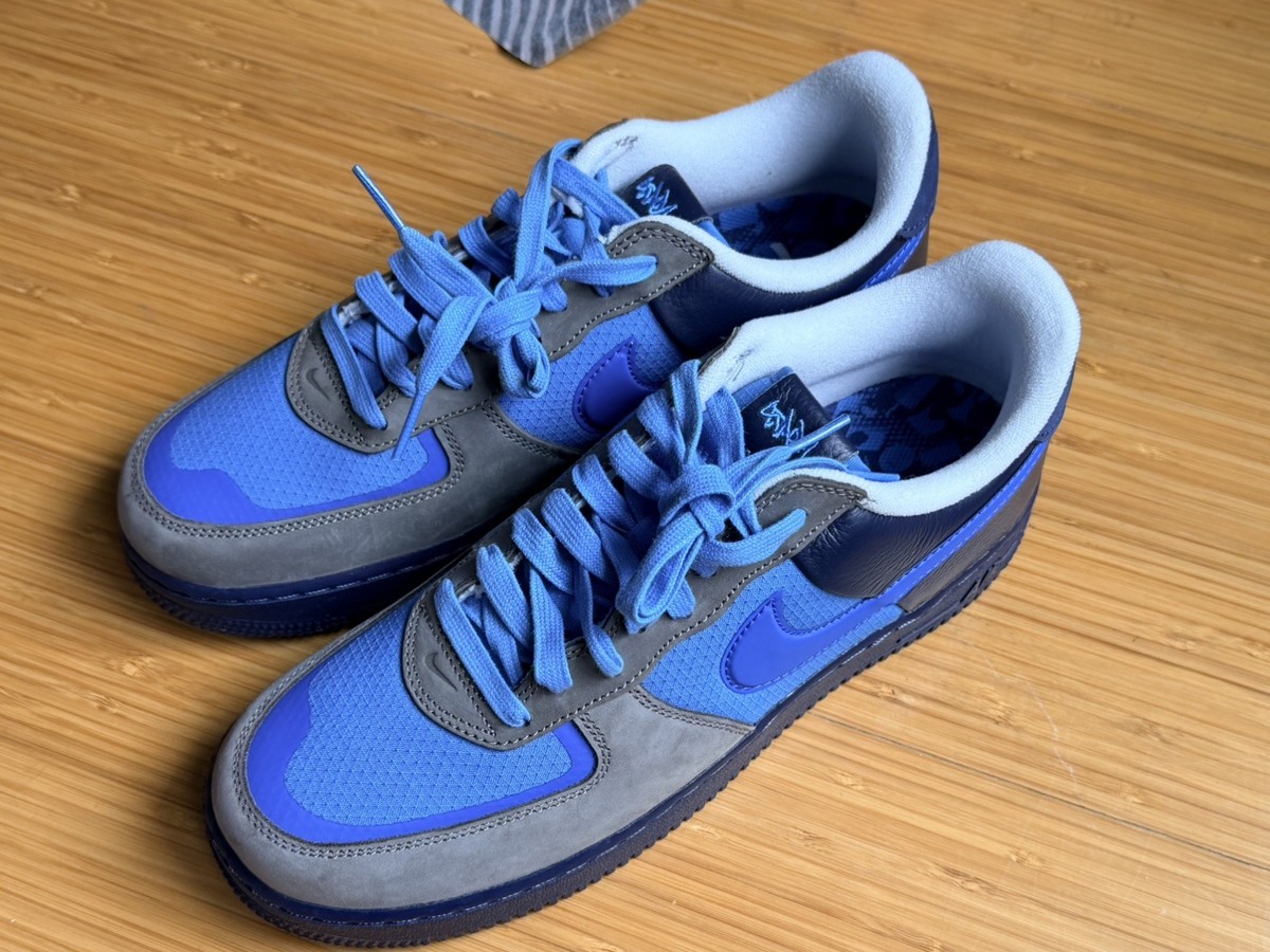 Size 8.5 - Stash x Nike Air Force 1 SP 2024 Low Blue | eBay