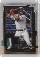 2021 Museum Collection Meaningful Material Relics Gold 20/25 Jorge Alfaro 7l6