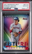 2021 BOWMAN'S BEST FUTURE VIBRANCE #BFV39 MARCELO MAYER PSA 10
