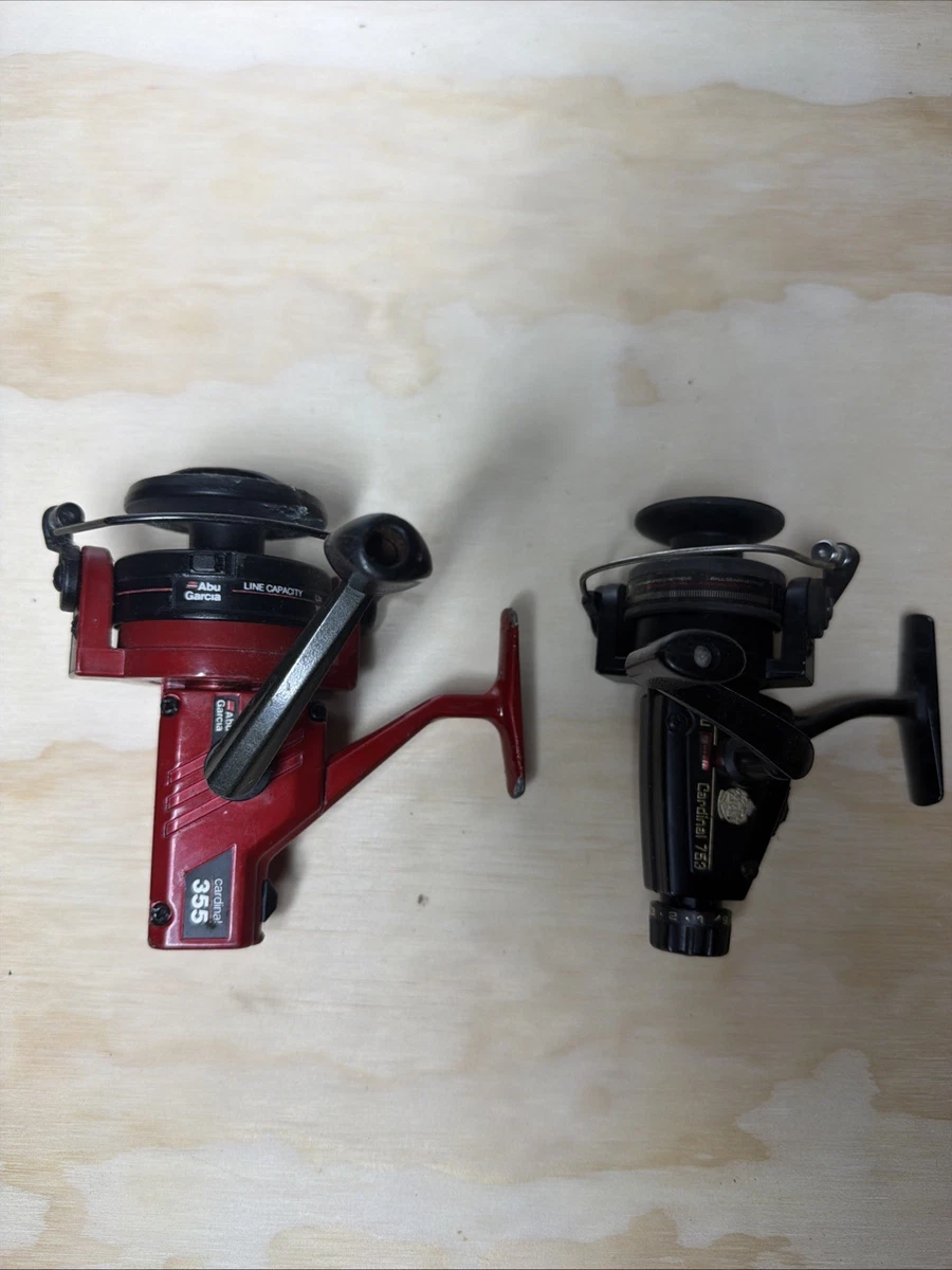 Abu Garcia Cardinal 753 Indiana Vintage Spinning Fishing Reels for