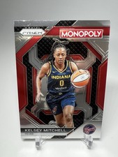 2024 Panini WNBA Monopoly Basketball Kelsey Mitchell-#WNBA28 Base. Indiana Fever