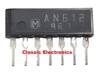 NOS Genuine Panasonic AN612 Balanced Modulator IC For CB Radios 7-Pin SIP