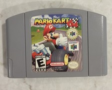Mario Kart 64 Players Choice - Nintendo 64 N64 Game Authentic Tested And Works.