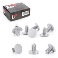 10X Verkleidung Universal Tannenbaum Befestigungs Clips Ø 9-10 Mm Kopf 24Mm