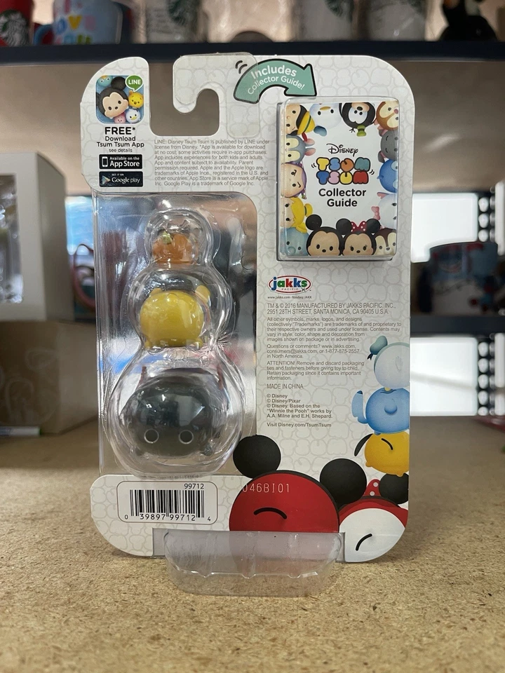 Фигурки Disney Tsum Tsum серия 2 упаковка 3 шт. - Бэмби, Винни-Пух и Хиро - Изображение 4 из 4