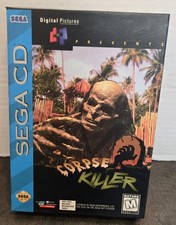 1994 SEGA CD CORPSE KILLER GAME TESTED WORKS NICE AWESOME DP TATTOO  REG CARD