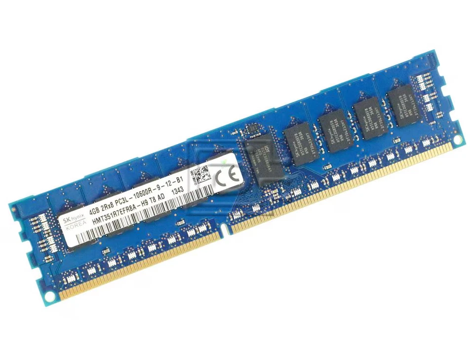 4GB Registered DIMM ECC PC3-10600 Single Ranked RAM Module - Image 4 of 4