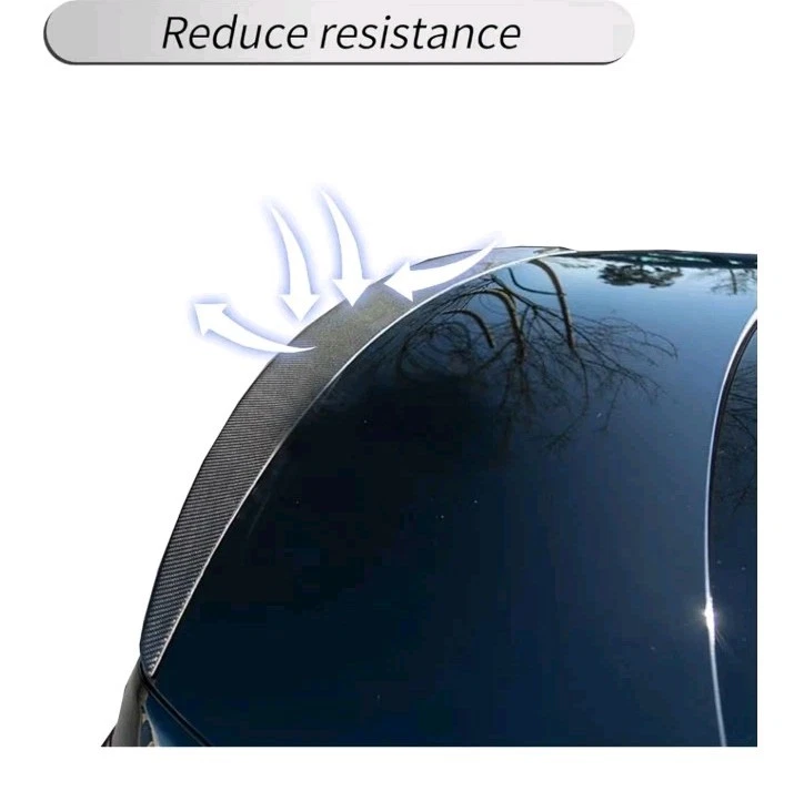 Asa de spoiler traseira do porta-malas para Mercedes Benz S W222 Sedan S450 S550 S560 S63 14-20 - Imagem 4 de 4