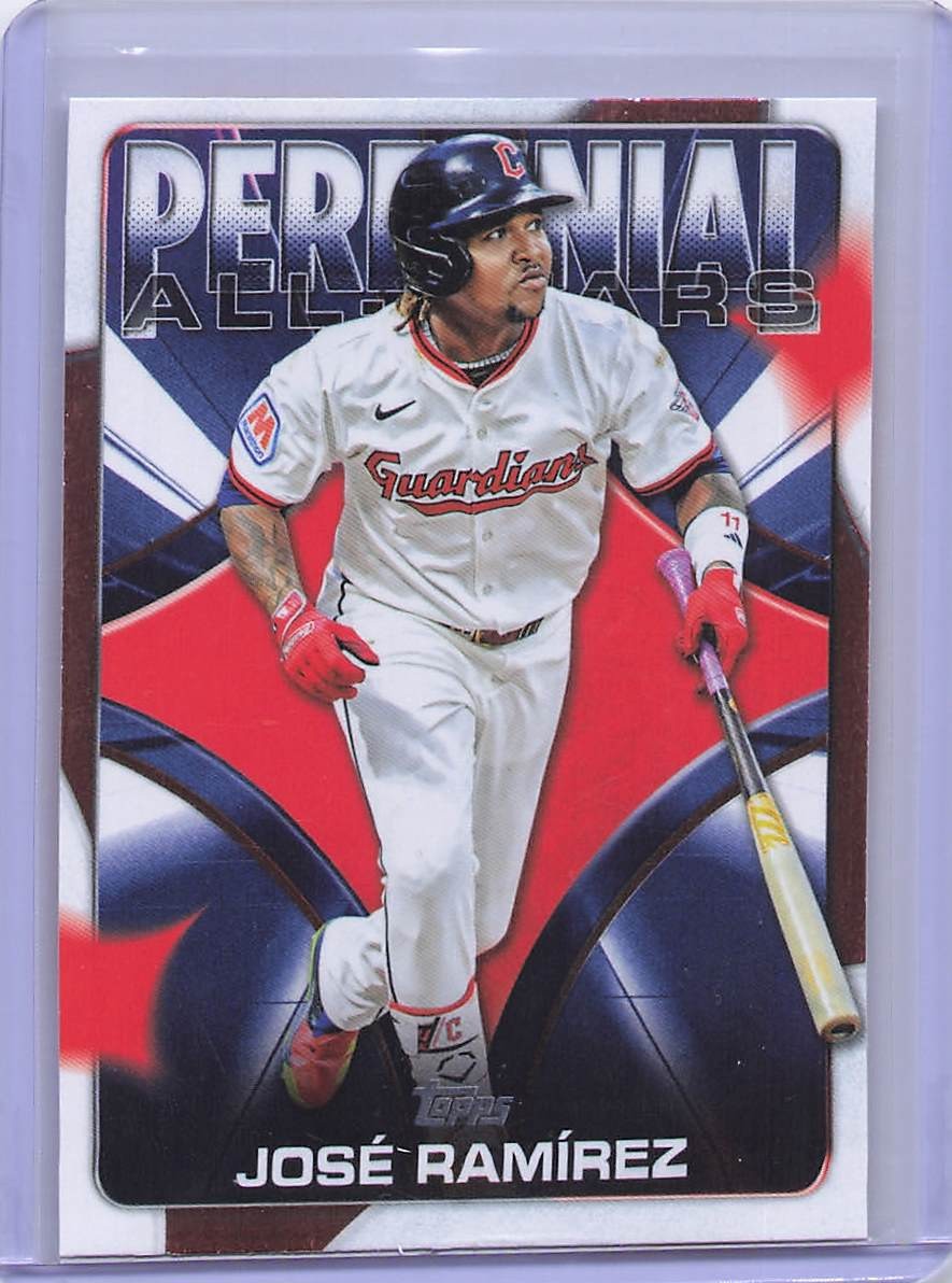 2026 Topps #PAS-16 Jose Ramirez Perennial All Stars