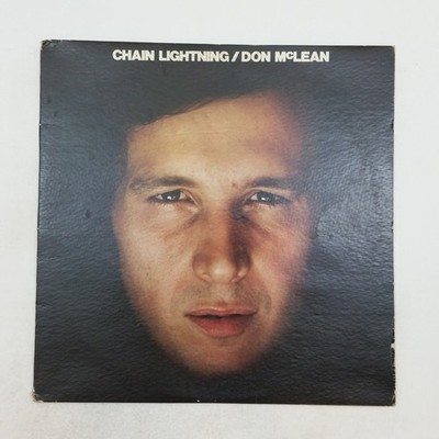 DON McLEAN Chain Lightning BXL17756 Sterling LP Vinyl VG+ Sleeve 1978