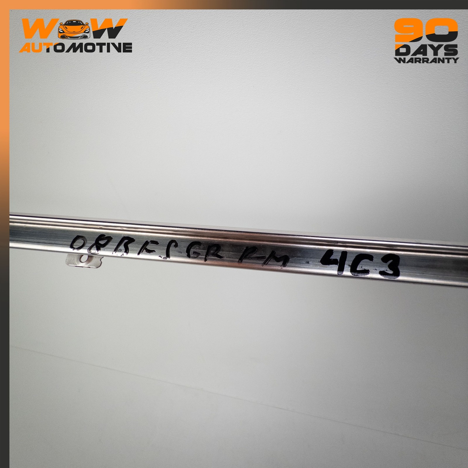 06-13 BENTLEY CONTINENTAL FLYING SPUR REAR RIGHT DOOR WINDOW MOLDING TRIM SET OE
