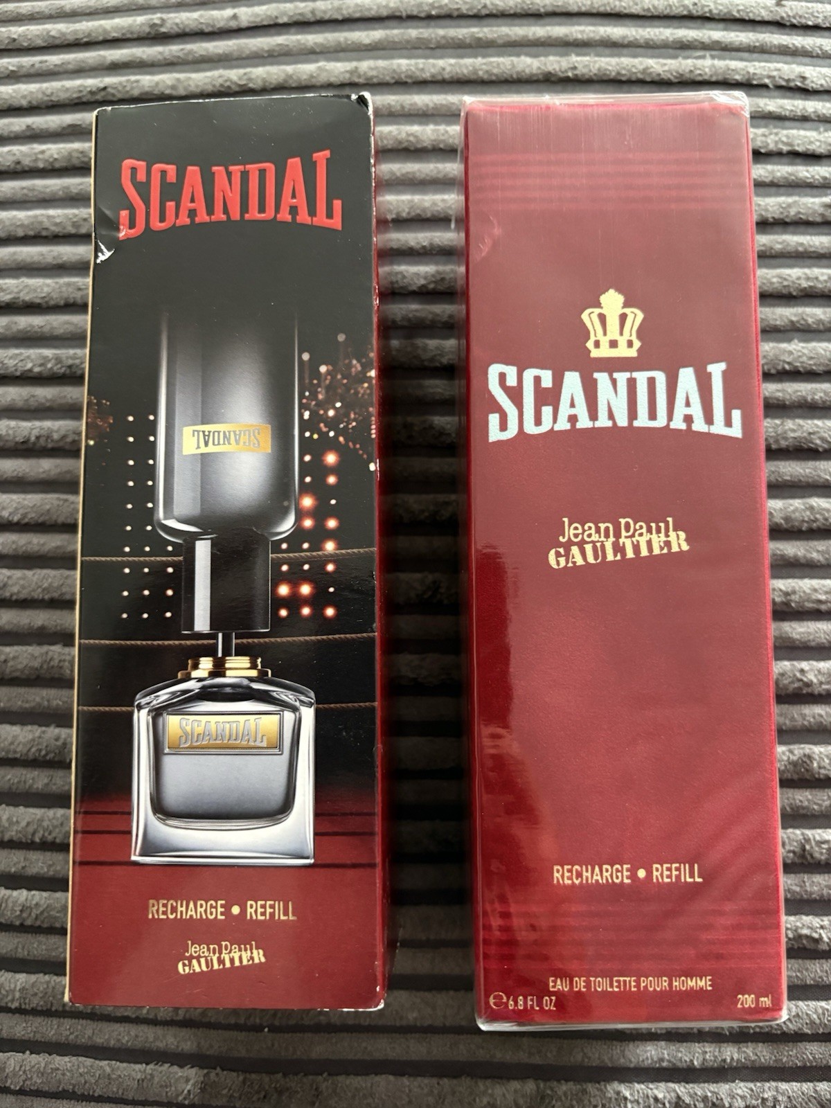 Jean Paul Gaultier Scandal Pour Homme Edt Refill Bottle 200ml - New / Sealed