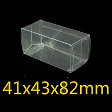 20/25/50pcs 1:64 Toys Car PVC Protector Box Case Display Box - Transparent