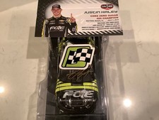 JUSTIN HALEY AUTOGRAPHED 2019 CAMARO FOE DAYTONA RACE WIN DIECAST & CARD