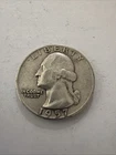 1957 25C Washington Quarter 90% Silver US Coin