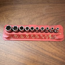 Snap On /14” Drive 10 Piece SAE