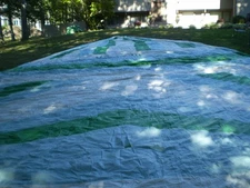 SPINNAKER IN GOOD CONDITION WITH BAG BY SCOTT ALLAN SAIL MAKERS