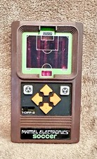 VINTAGE 1978 Mattel Electronics Handheld SOCCER Game - Working 