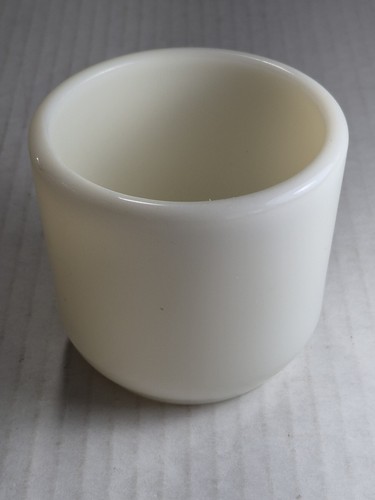 Corning milk glass Watchman's Handwarmer Cup For US Navy Issuing During WW II