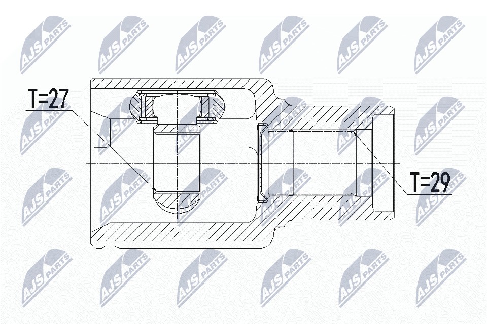 ✅Fits NTY NPW-FR-089 INNER CV JOINT ⭐UK Seller⭐ - Image 16