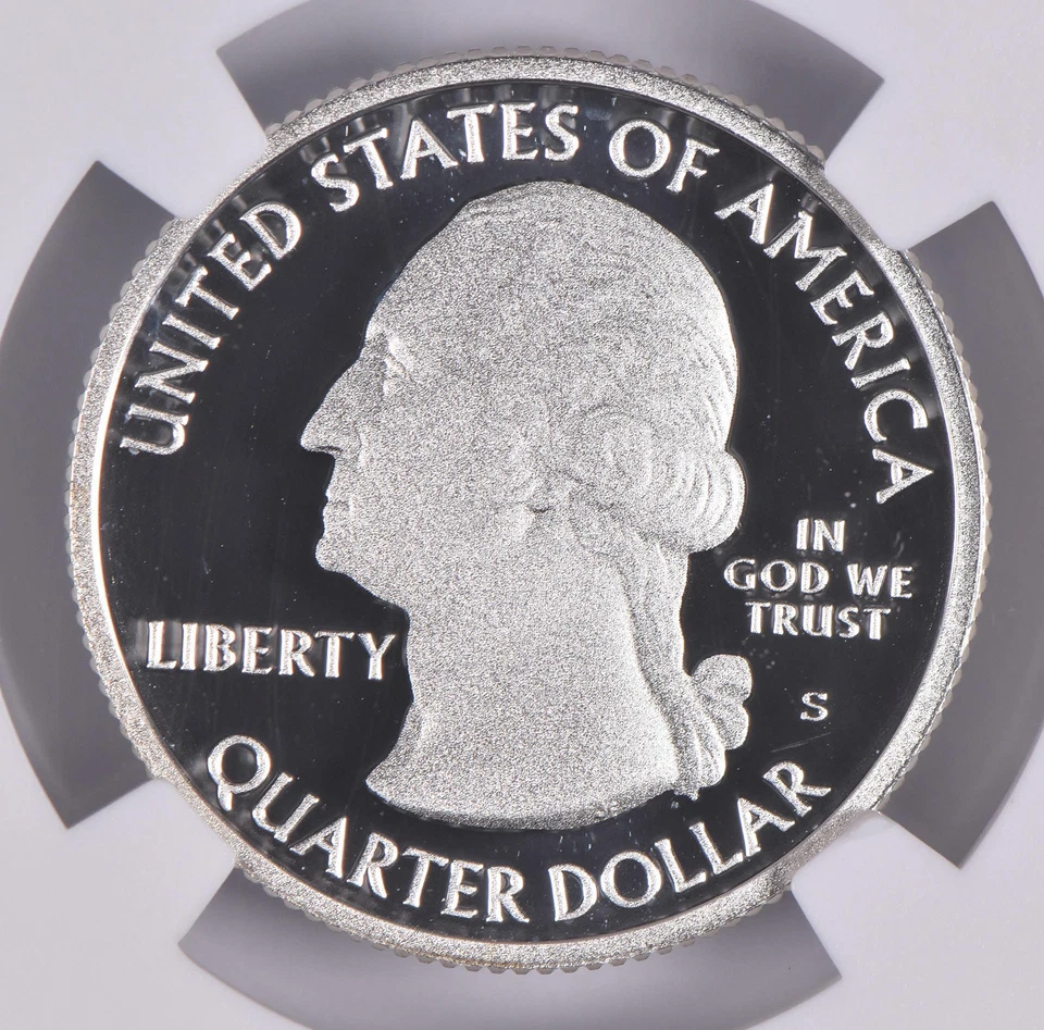 2014-S Silver PF69 ANT Shenandoah Quarter Limited Edition NGC *7497 - Image 4 of 4